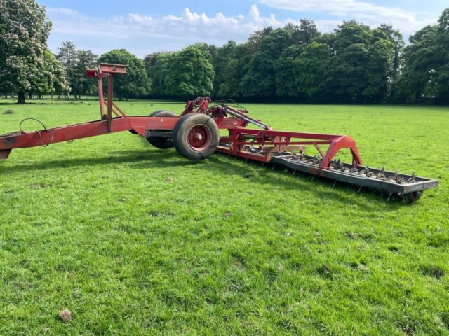 K-Two AE-RO II  9.6 Meter Grassland Aerator