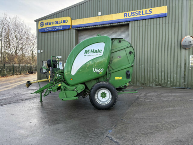 McHale V660 Round Baler For Sale