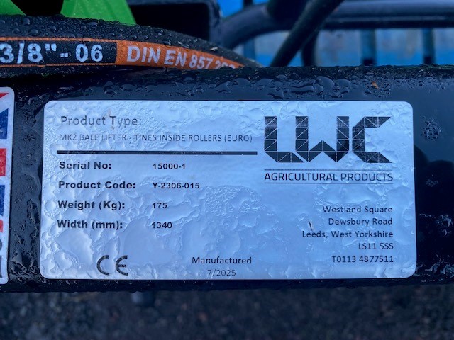 I6000009 LWC BALE HANDLER