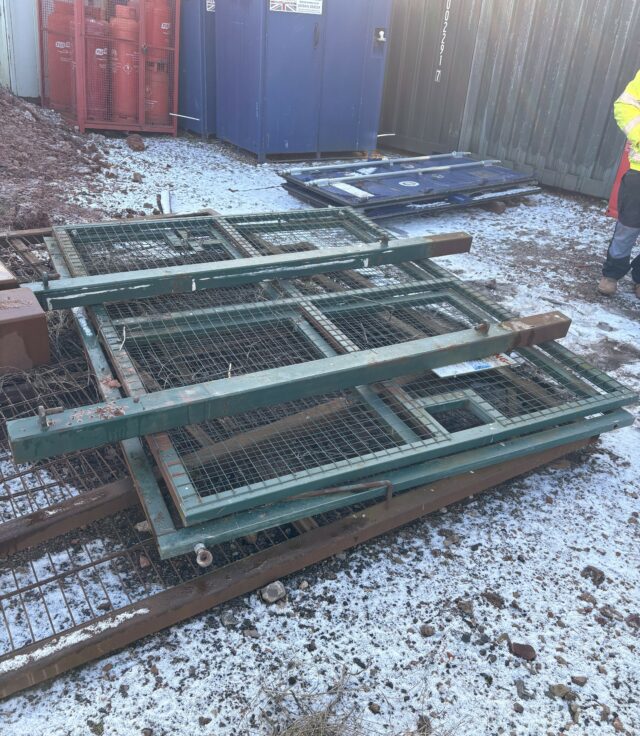 Heavy Duty Steel Mesh Gates