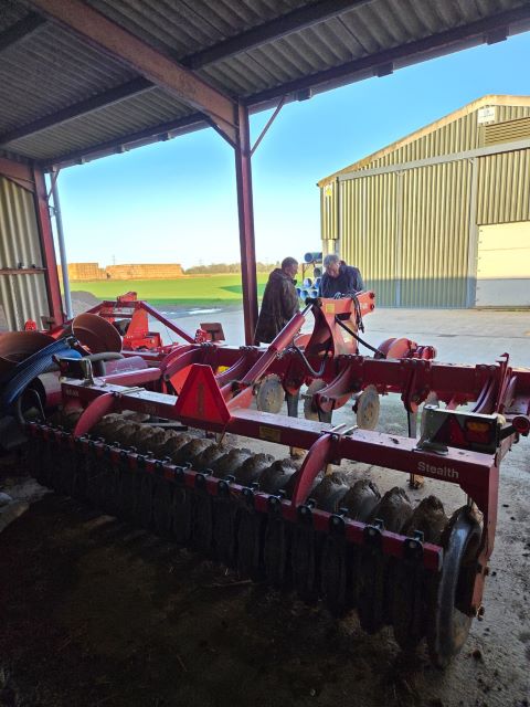 HE-VA Stealth 3 metre cultivator