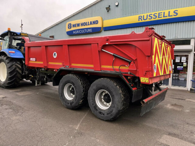 USED Hi-Spec PD20T Push Off Dump Trailer For Sale