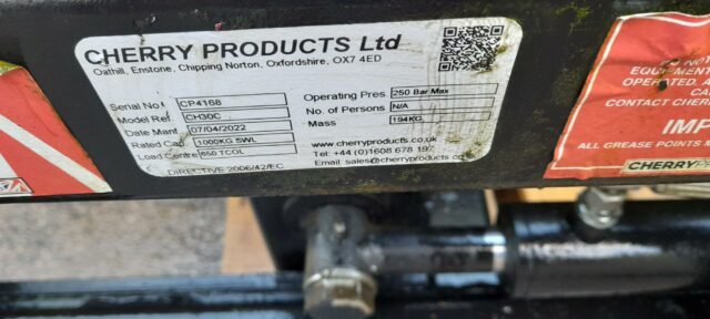 2022 Cherry Bale Squeeze CH30c on JCB