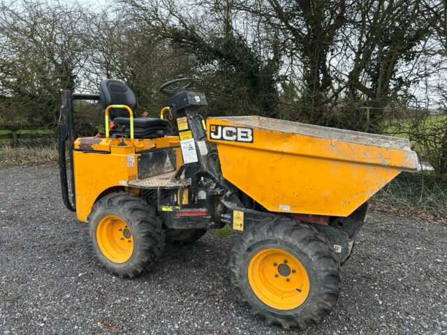 JCB 1 tonne high tip dumper