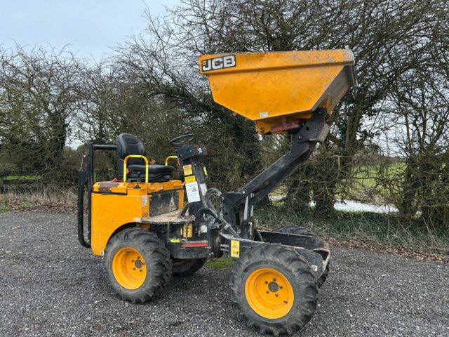 JCB 1 tonne high tip dumper