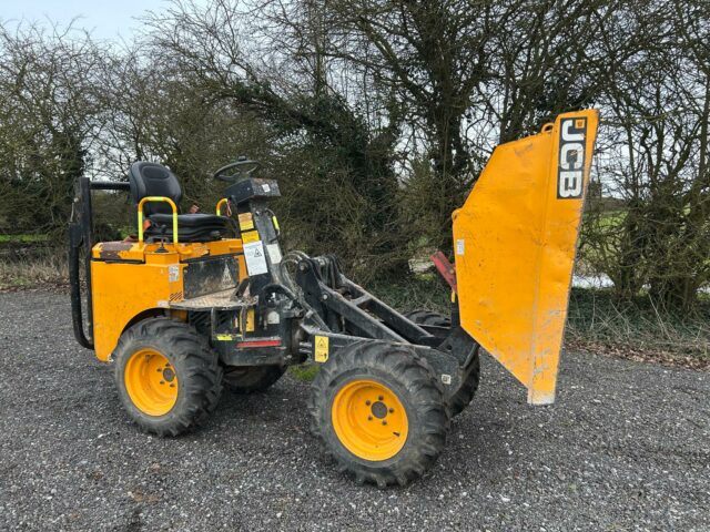 JCB 1 tonne high tip dumper