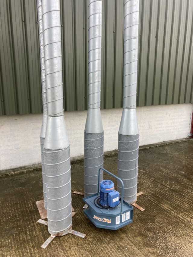 Grain Pedestals & Fan