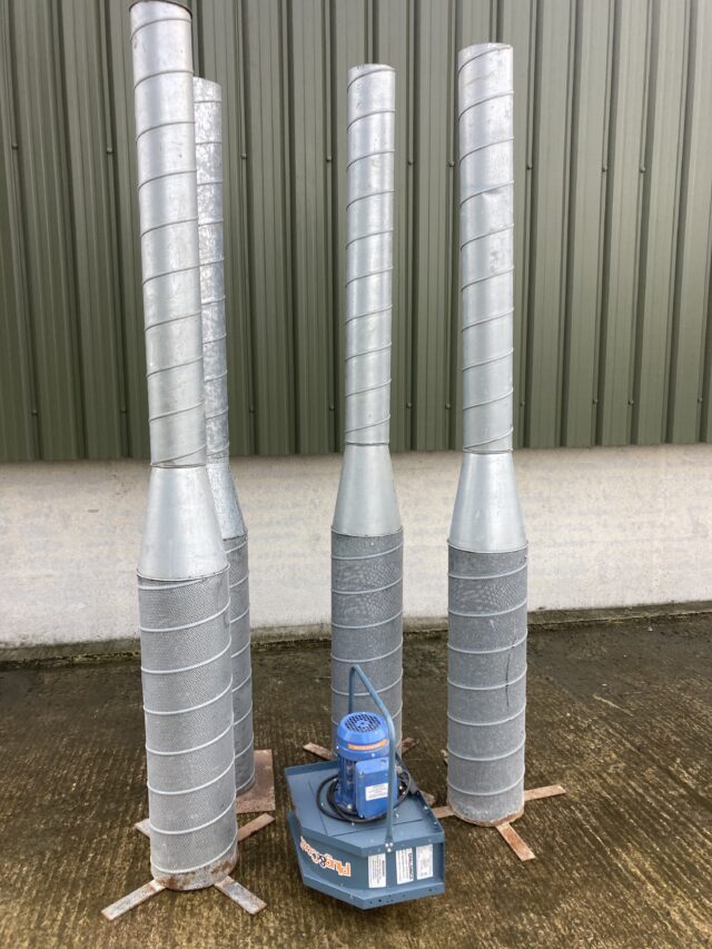 Grain Pedestals & Fan