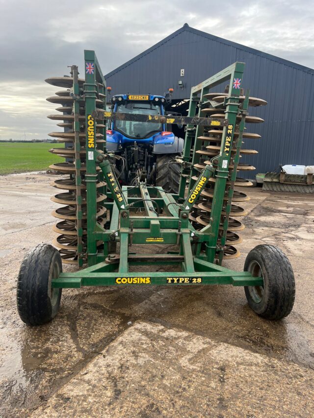 Cousins press type 28, 4.6 meters wide