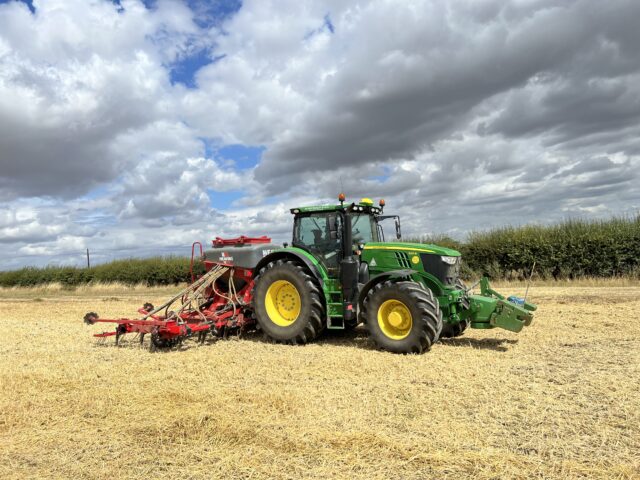 Weaving sabre tine drill