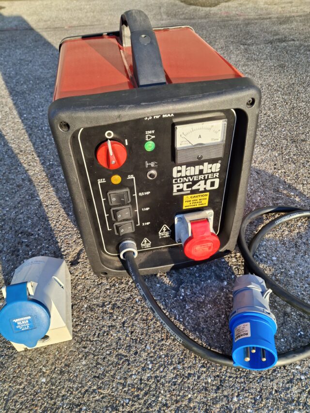 Clarke PC40 3 PH inverter
