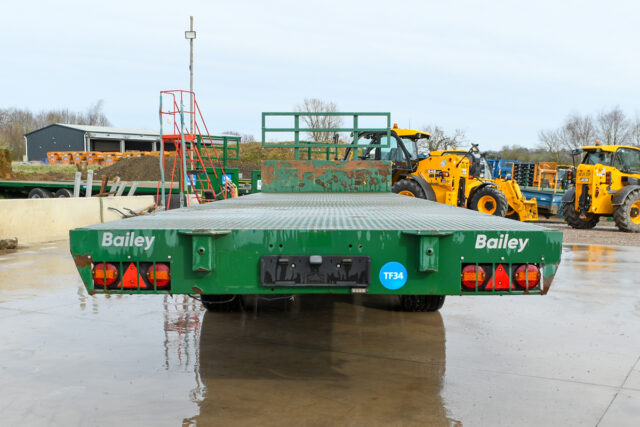 2022 36ft Flatbed Bailey Trailer