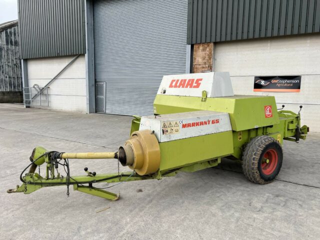 CLAAS MARKANT 65 BALER