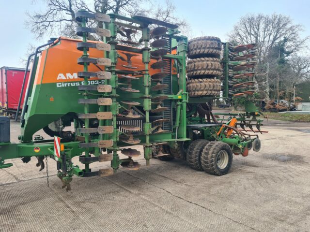 2016 Amazone Cirrus 6003-2 6m drill,