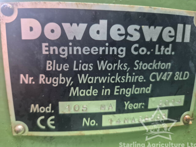 Dowdeswell 105 MA 5F Plough
