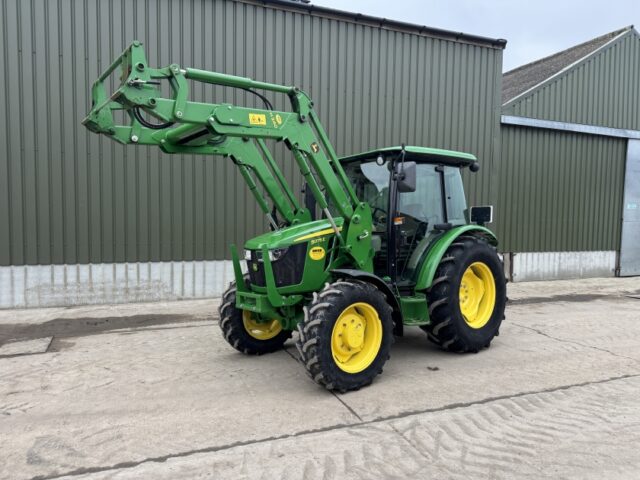 John Deere 5075E c/w H240 Loader **Low Hours**