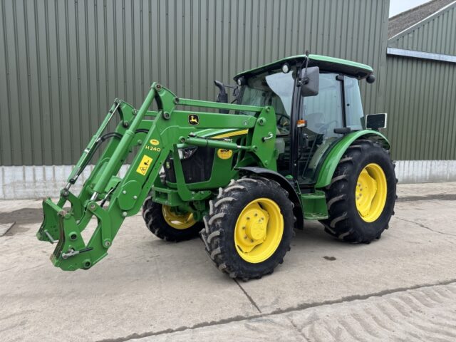John Deere 5075E c/w H240 Loader **Low Hours**